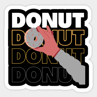 Donut Donut Donut by Poveste Sticker